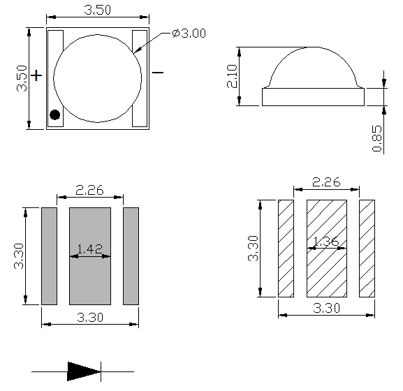 1450nm dimension 1450nm dimension